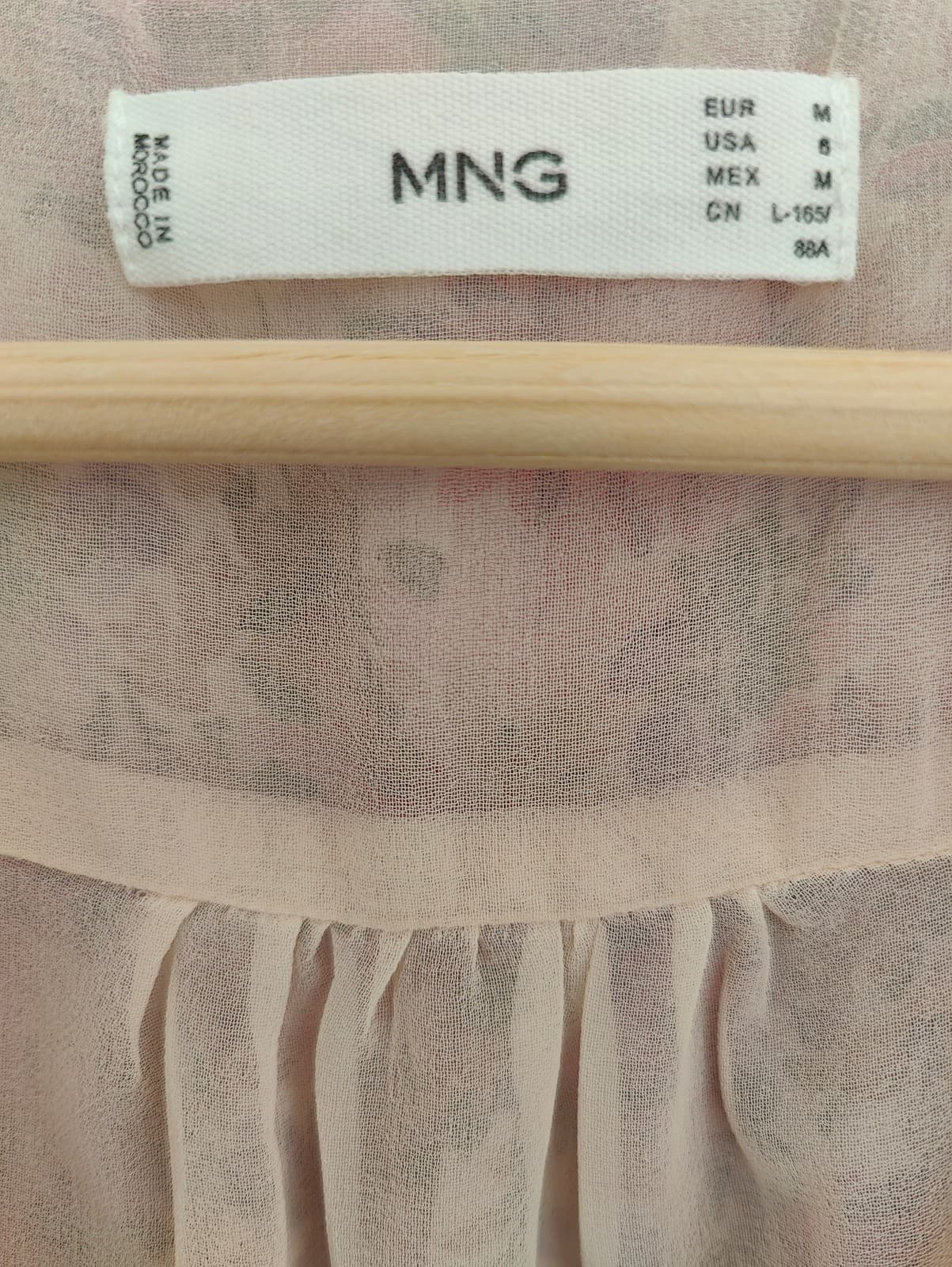 Robe courte fleurie à col V Mango – Taille M — photo 6
