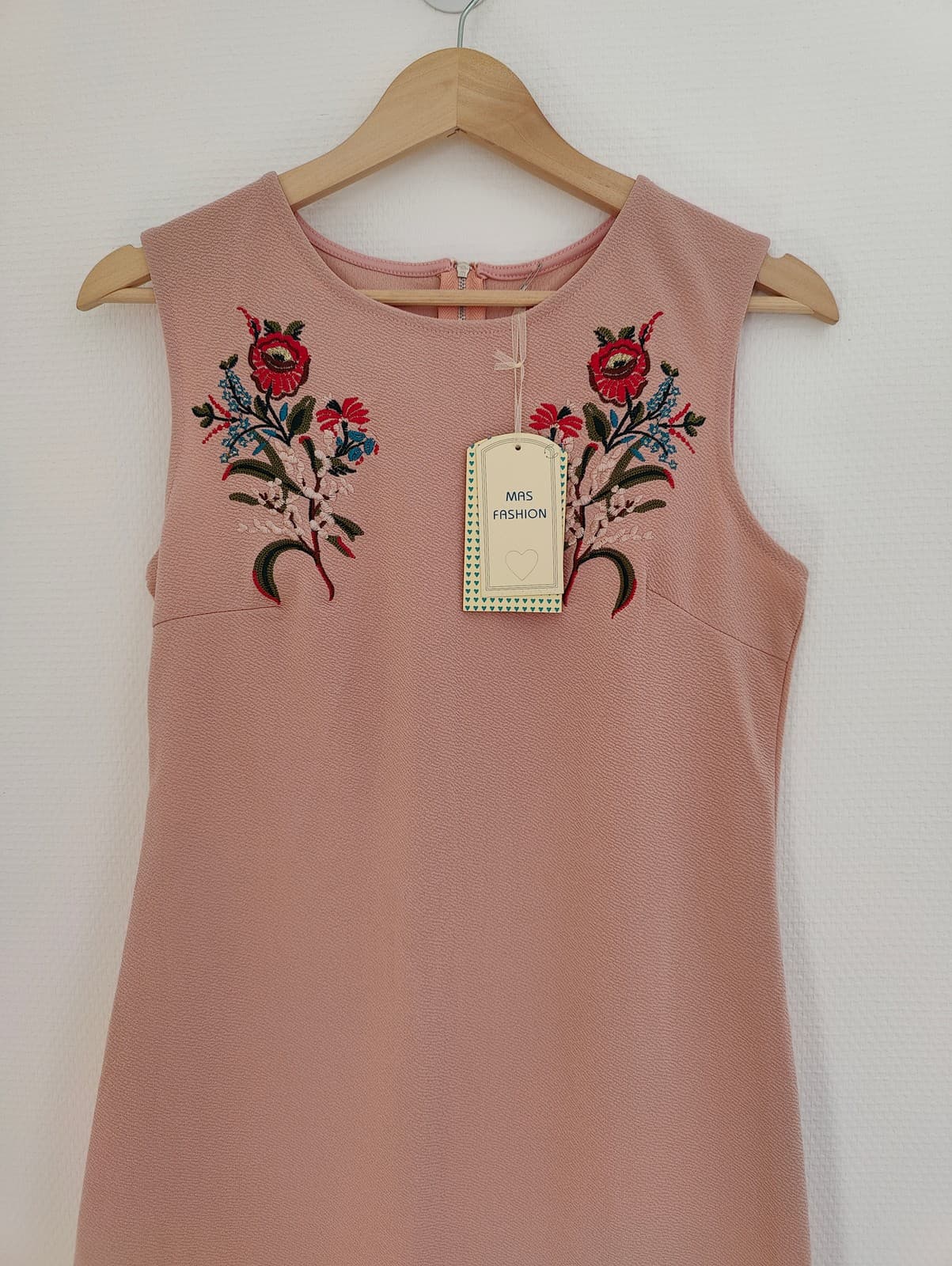 Robe à broderies florales MAS Fashion — Taille 42 — photo 3