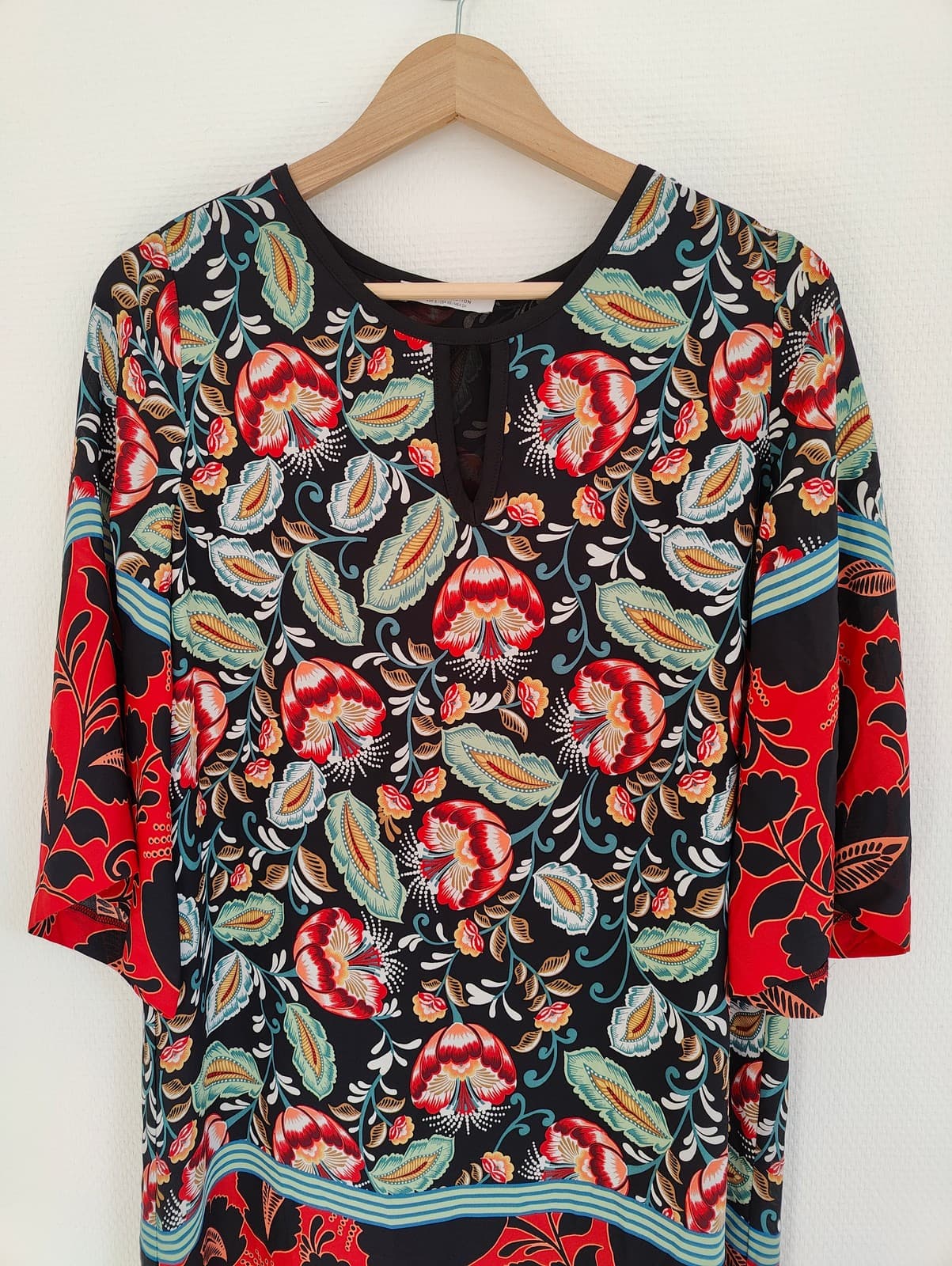 Robe imprimée à manches 3/4 Mango – Taille S — photo 3