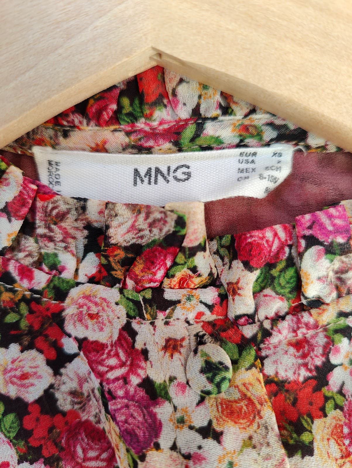 Robe à imprimé floral Mango – Taille XS — photo 5
