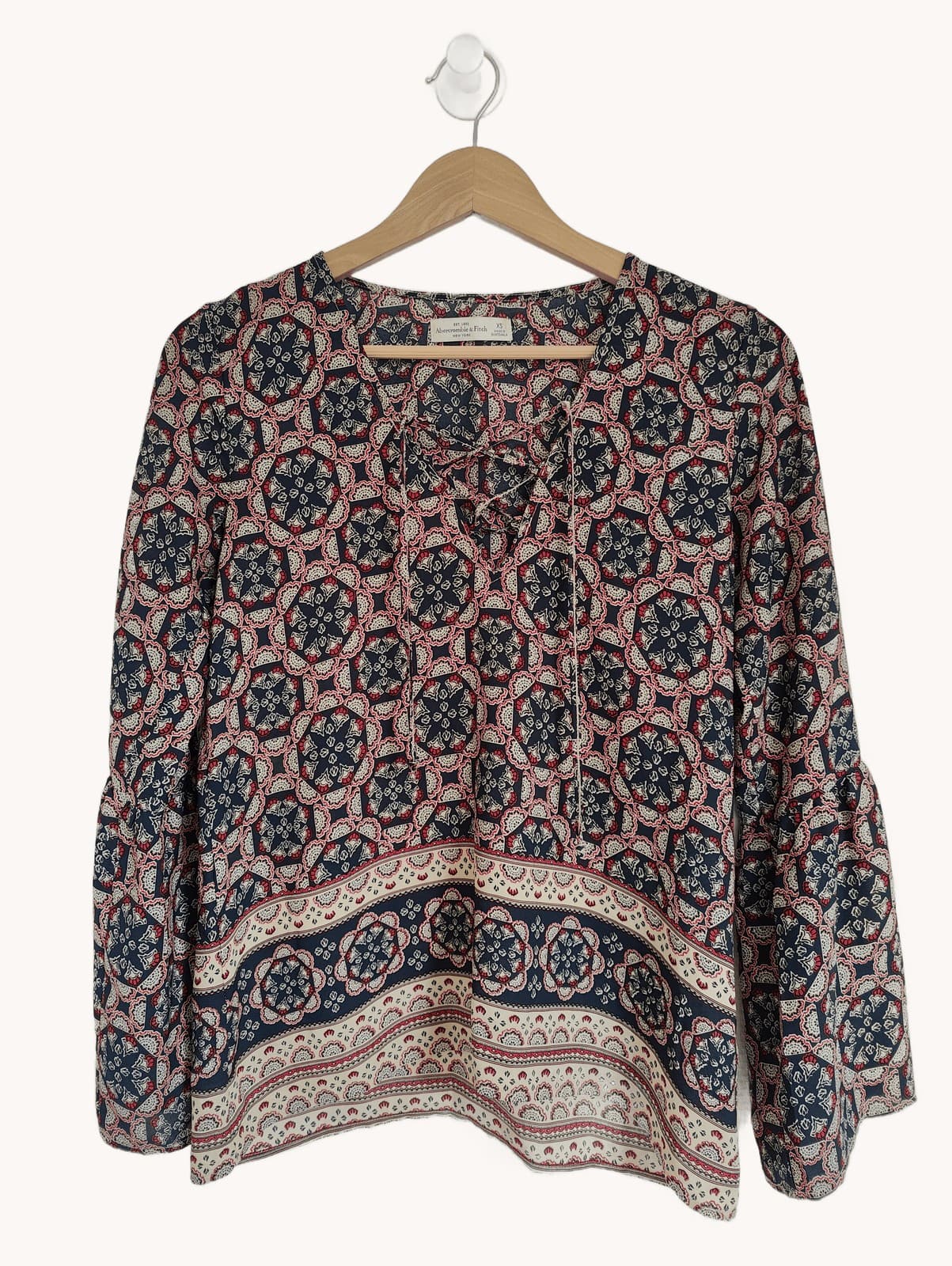 Blouse imprimée Abercrombie & Fitch — Taille XS — photo 2