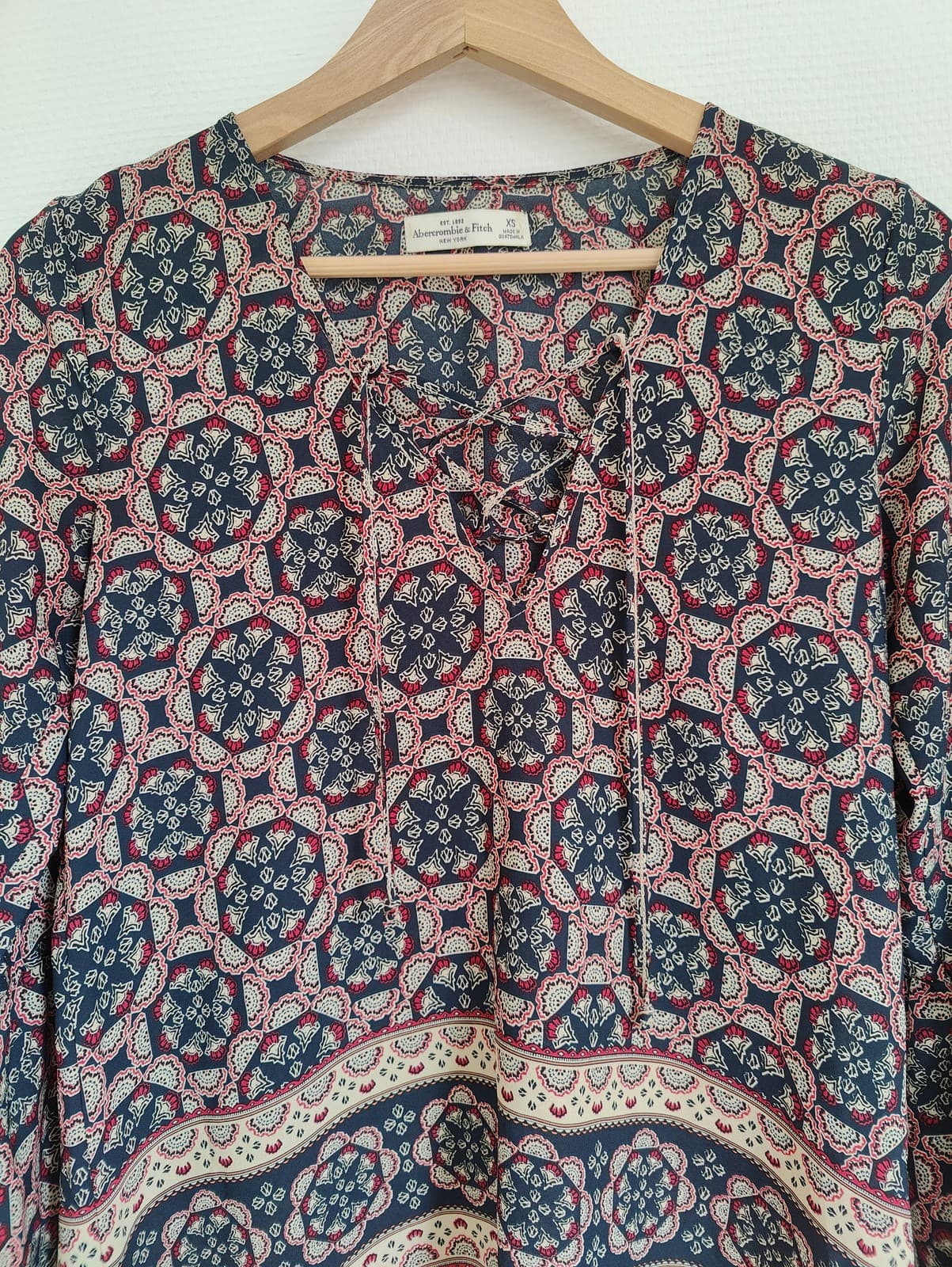 Blouse imprimée Abercrombie & Fitch — Taille XS — photo 3