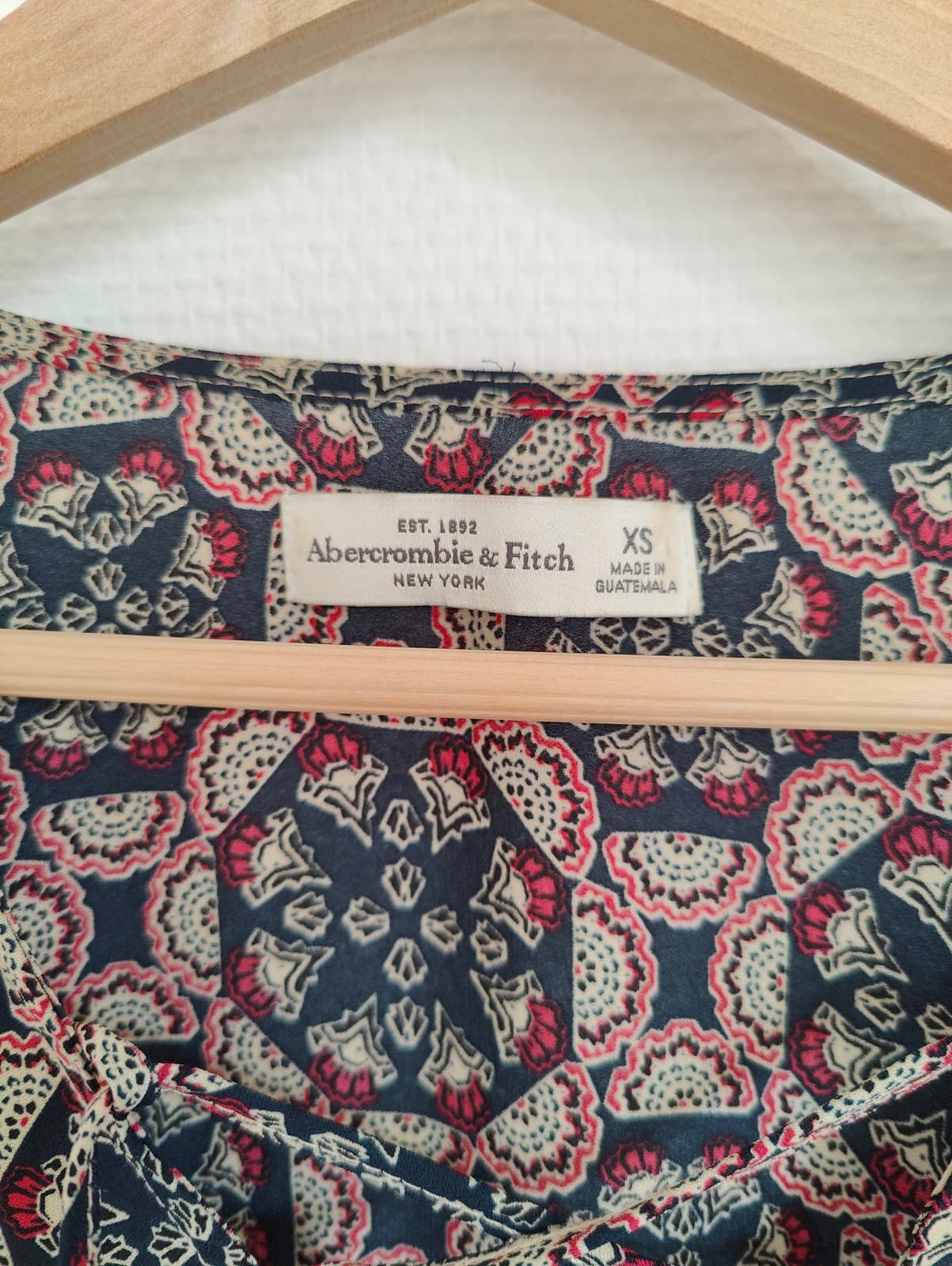 Blouse imprimée Abercrombie & Fitch — Taille XS — photo 4