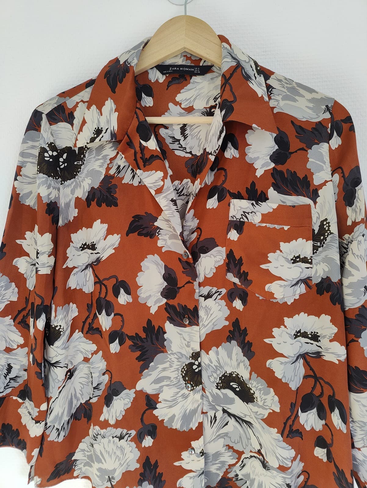 Chemisier Zara imprimé floral – Taille S — photo 3