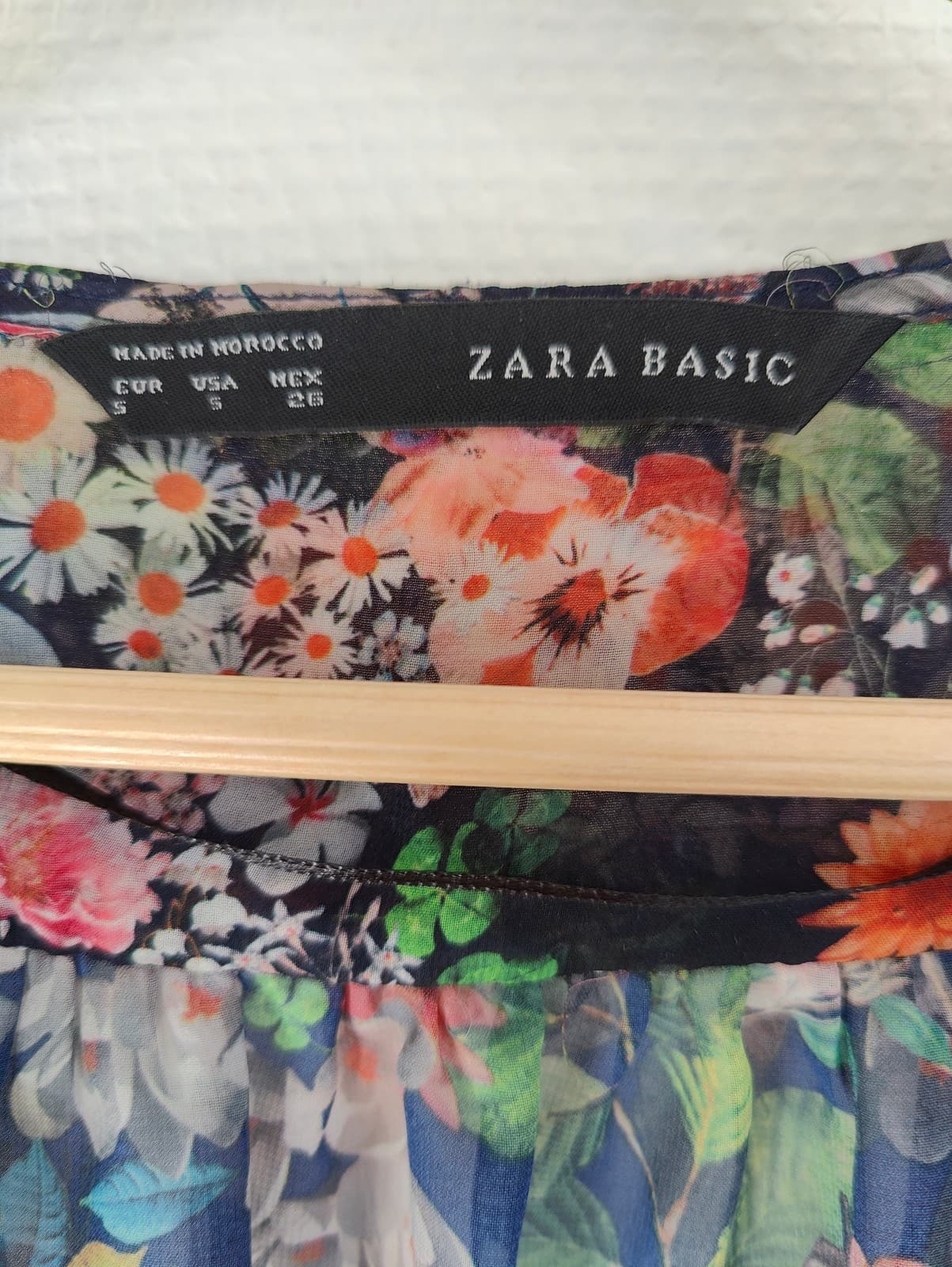 Blouse fluide à imprimé floral Zara – Taille S — photo 5