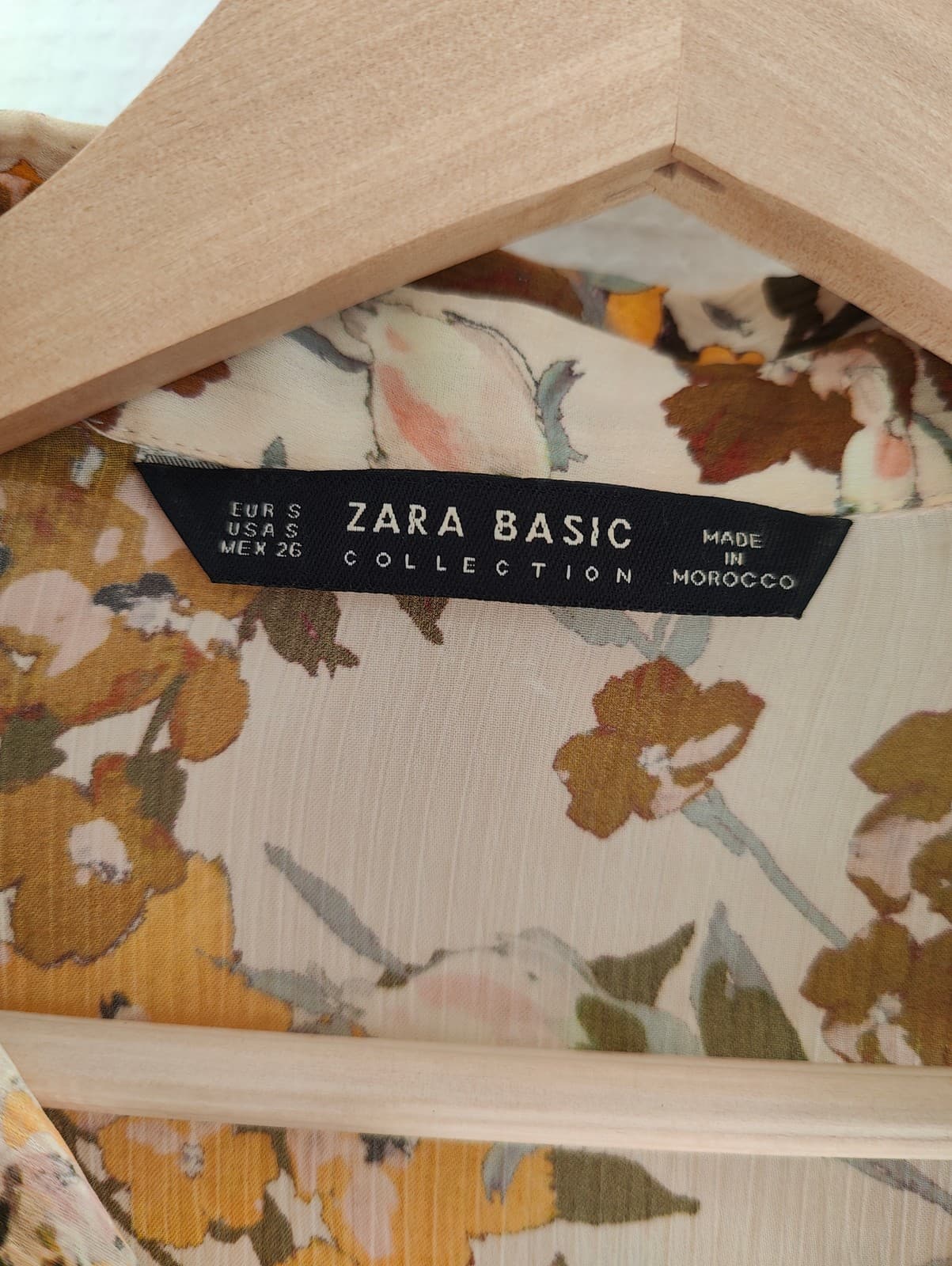 Chemise fluide à imprimé floral Zara – Taille S — photo 5