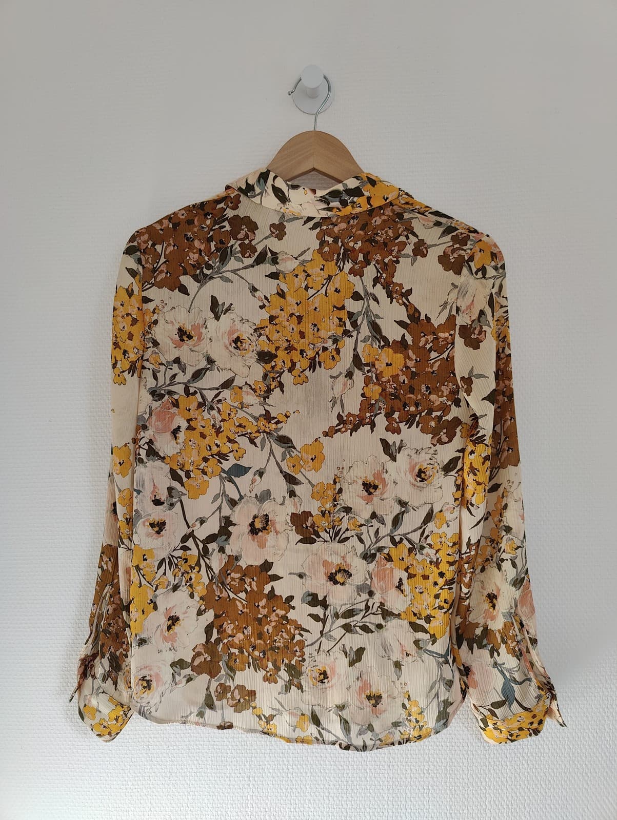 Chemise fluide à imprimé floral Zara – Taille S — photo 6