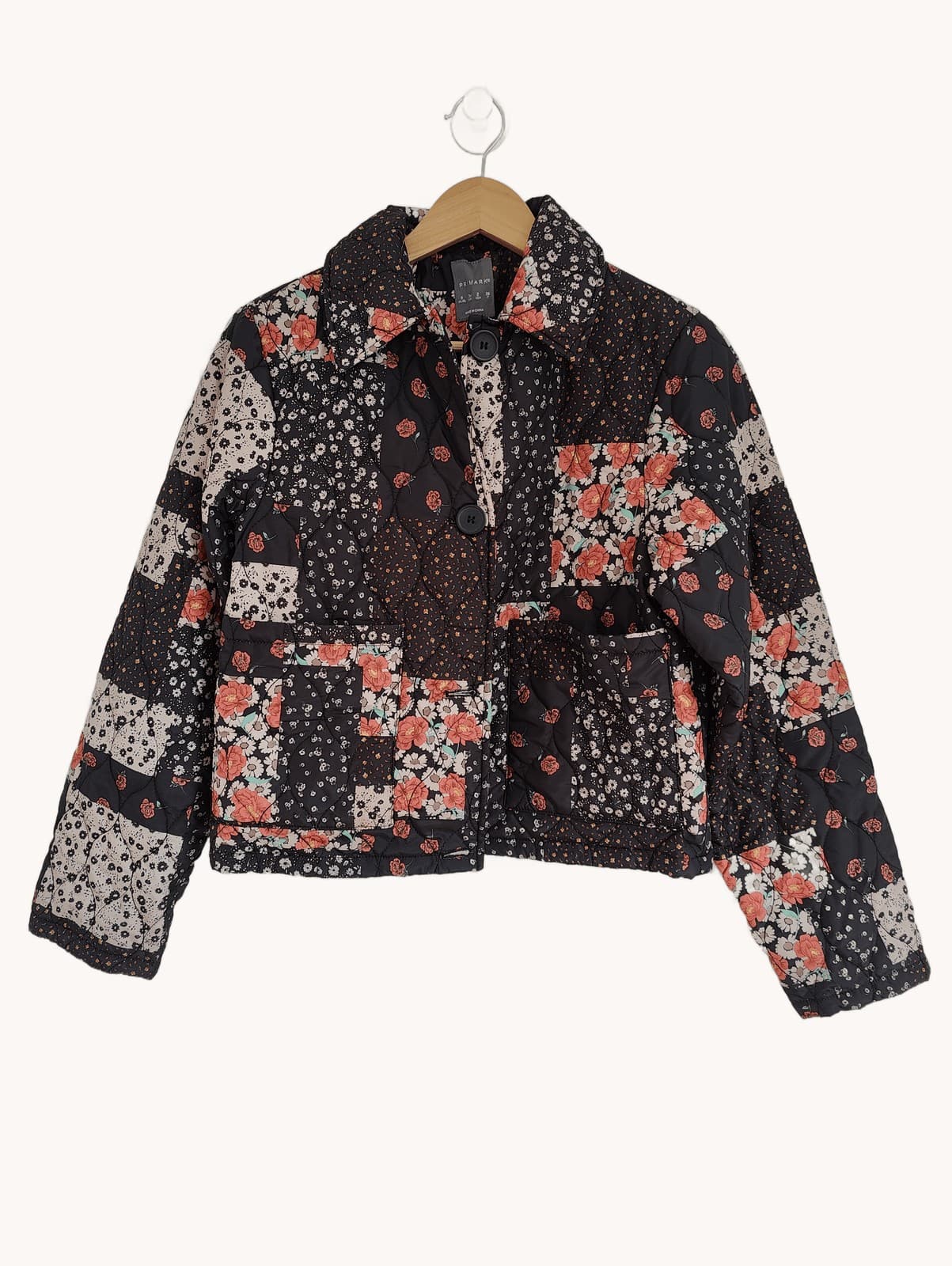 Veste matelassée patchwork florale Primark – Taille XS — photo 2