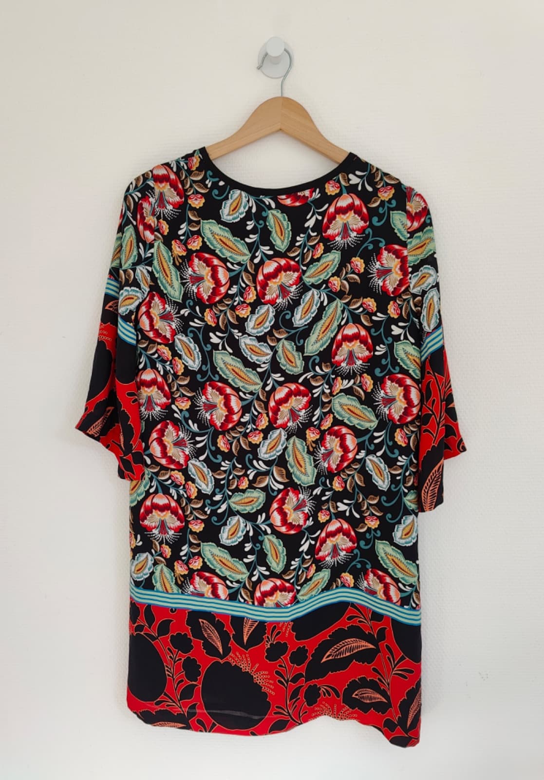 Robe imprimée à manches 3/4 Mango – Taille S — photo 5