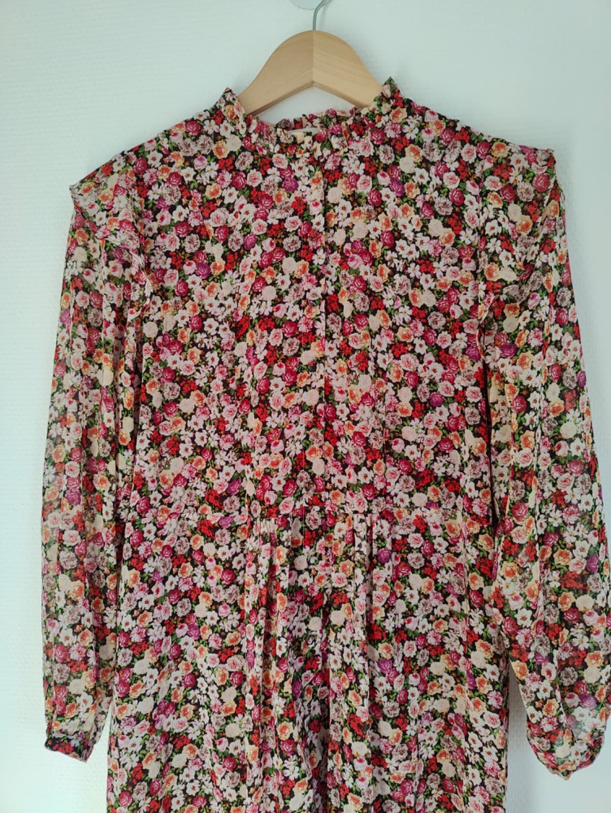 Robe à imprimé floral Mango – Taille XS — photo 3