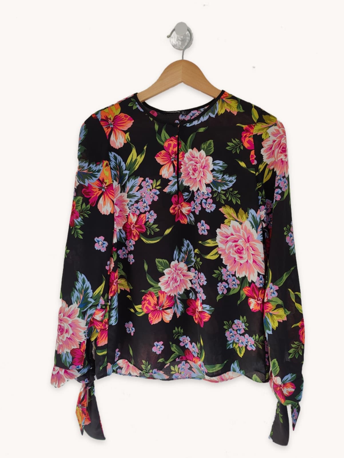 Blouse fluide à imprimé floral Stradivarius – Taille S — photo 2