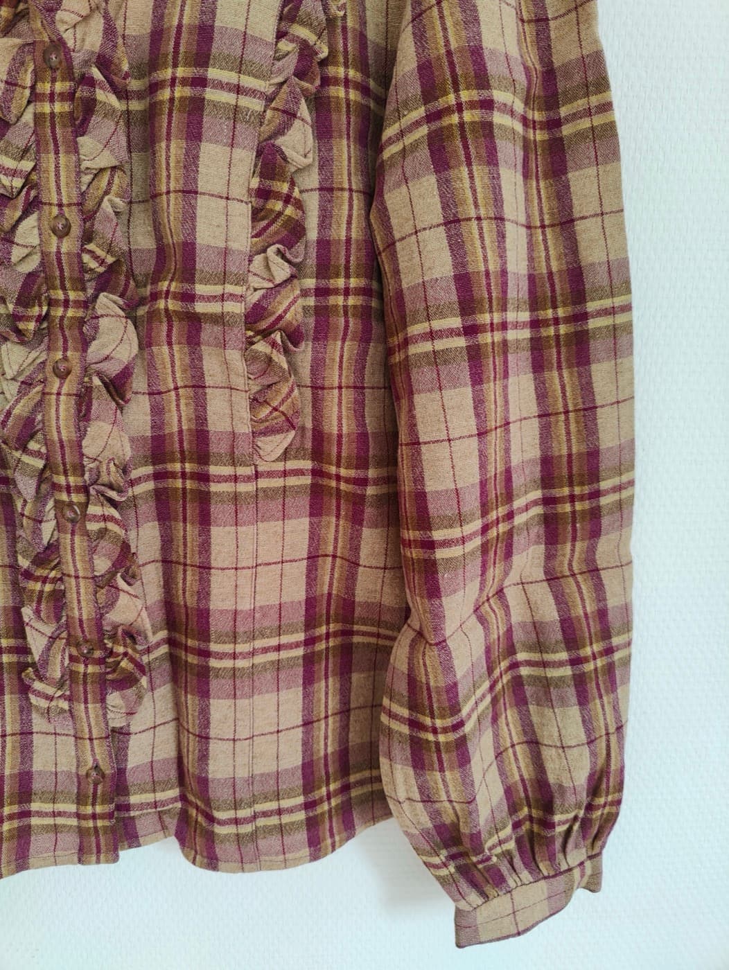 Chemise Sézane à carreaux tartan – Taille 40 — photo 4