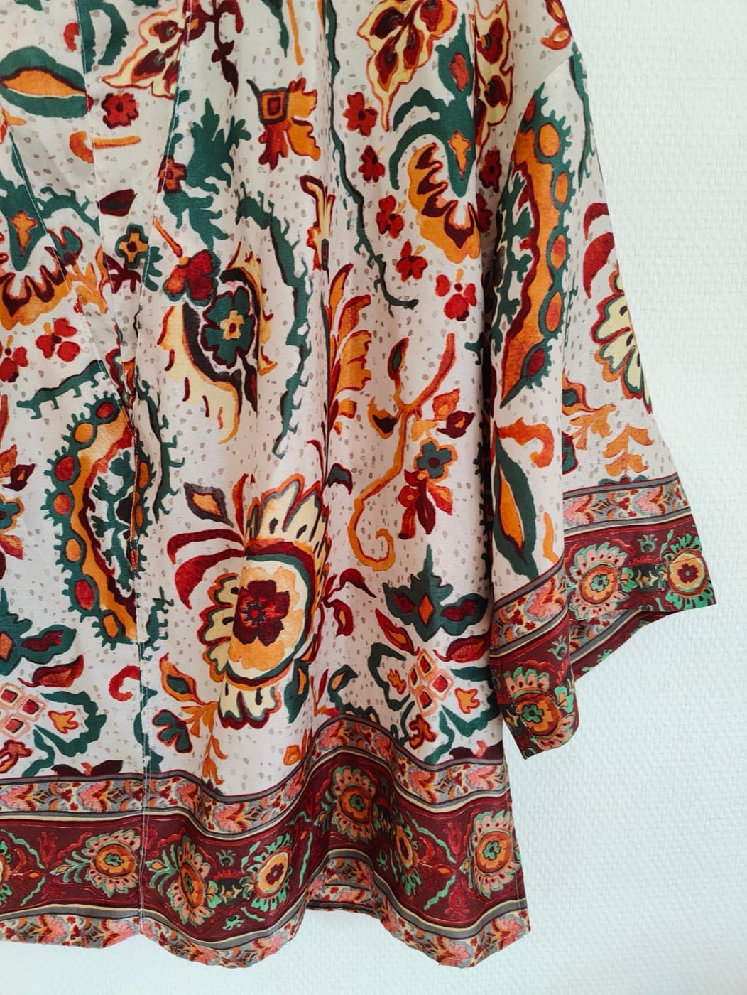 Blouse imprimée bohème à manches – Taille 42 — photo 4