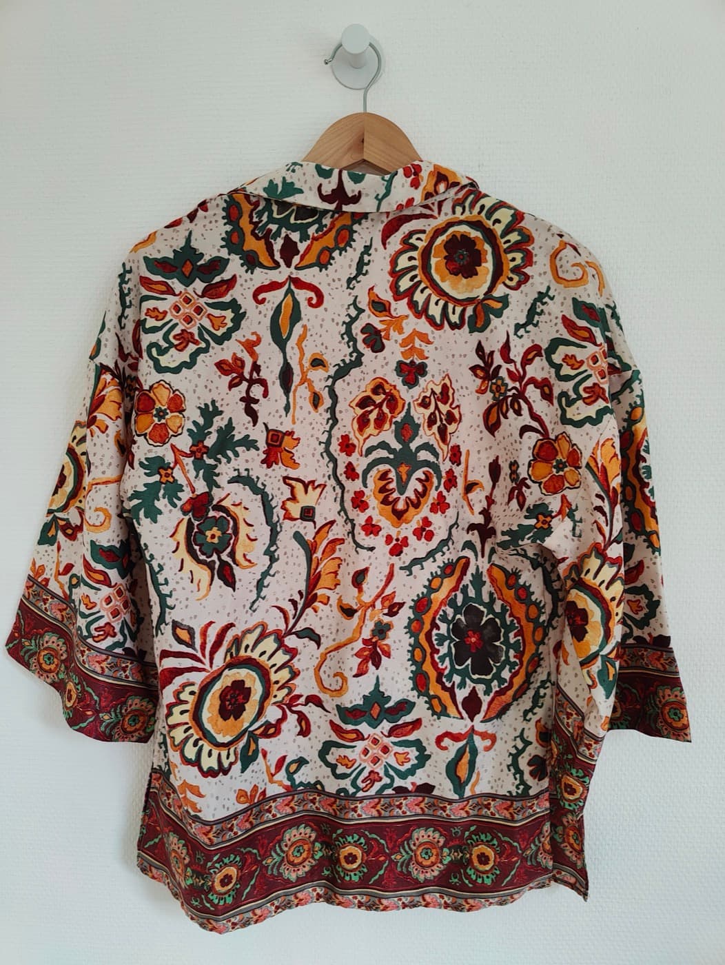 Blouse imprimée bohème à manches – Taille 42 — photo 5