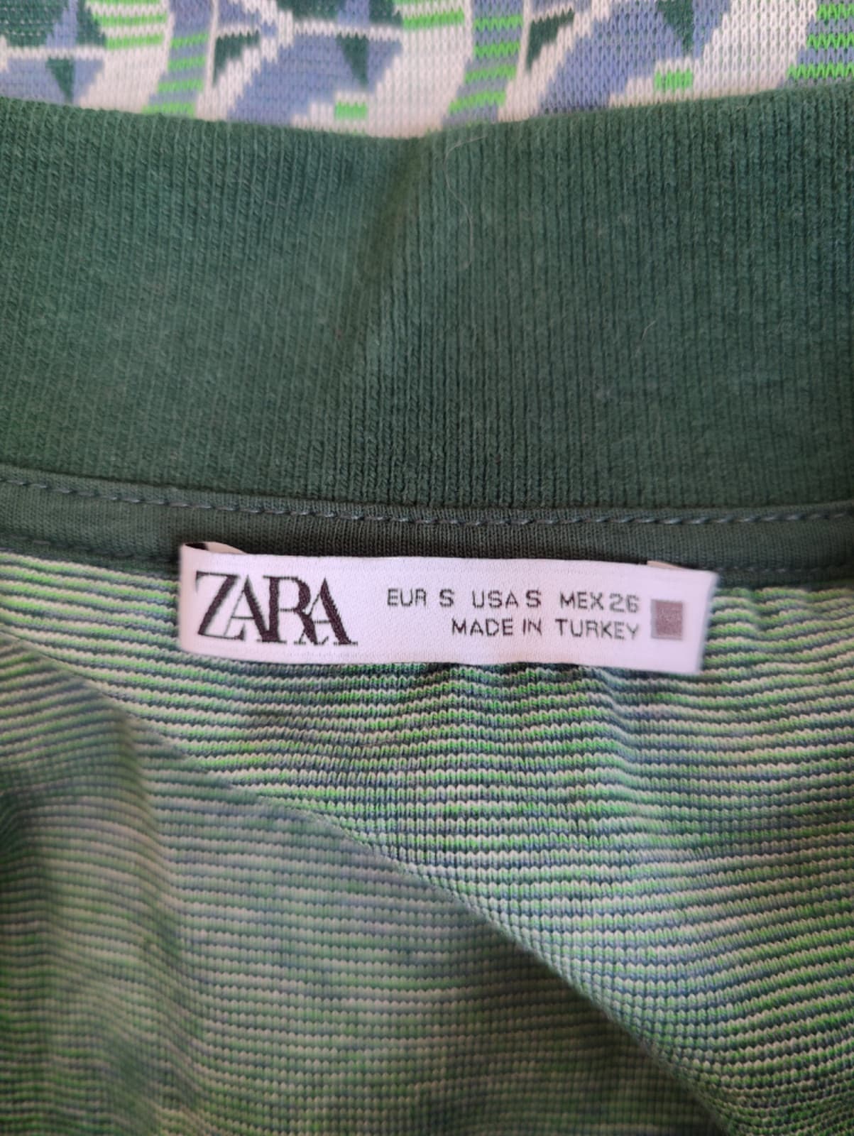 Top Zara imprimé géométrique – Taille S  — photo 6
