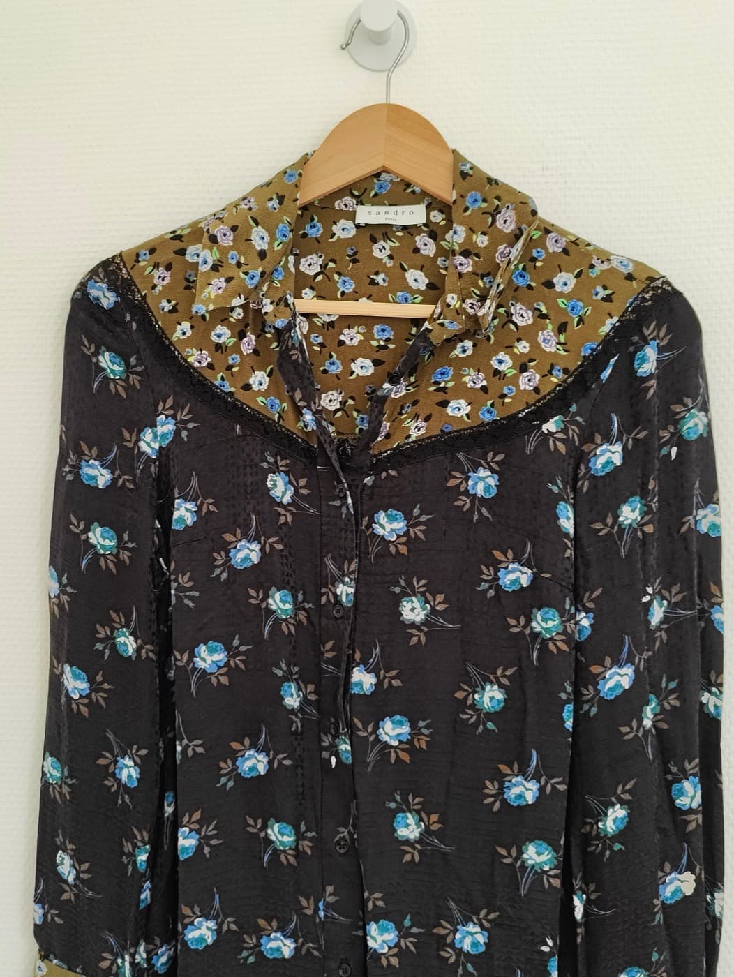 Chemise Sandro à imprimé floral – Taille 1 — photo 3