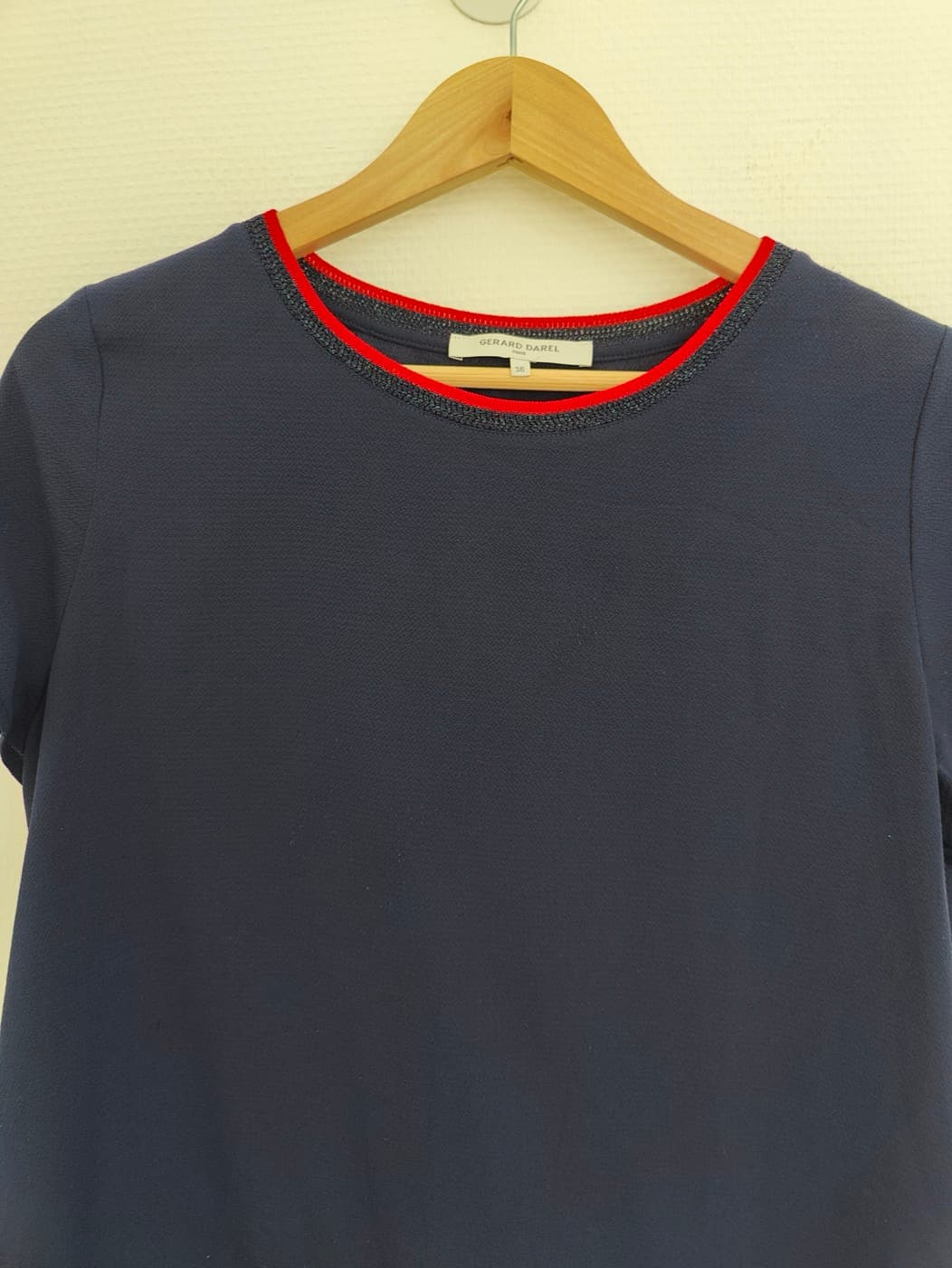 Blouse Gerard Darel en maille marine – Taille 36 — photo 3