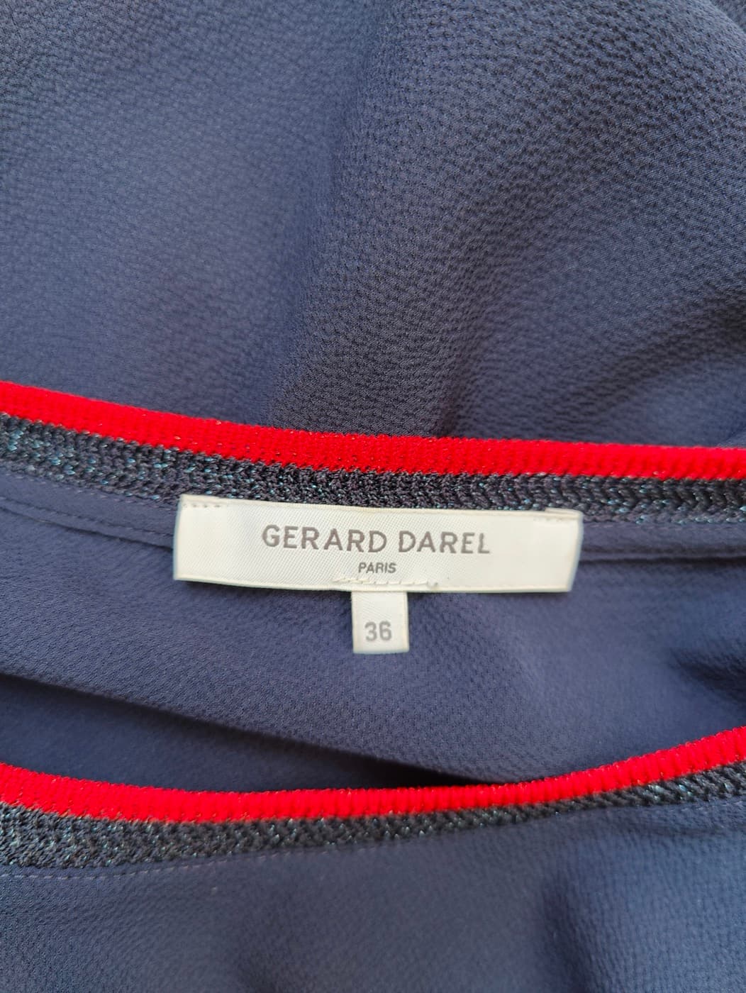 Blouse Gerard Darel en maille marine – Taille 36 — photo 5