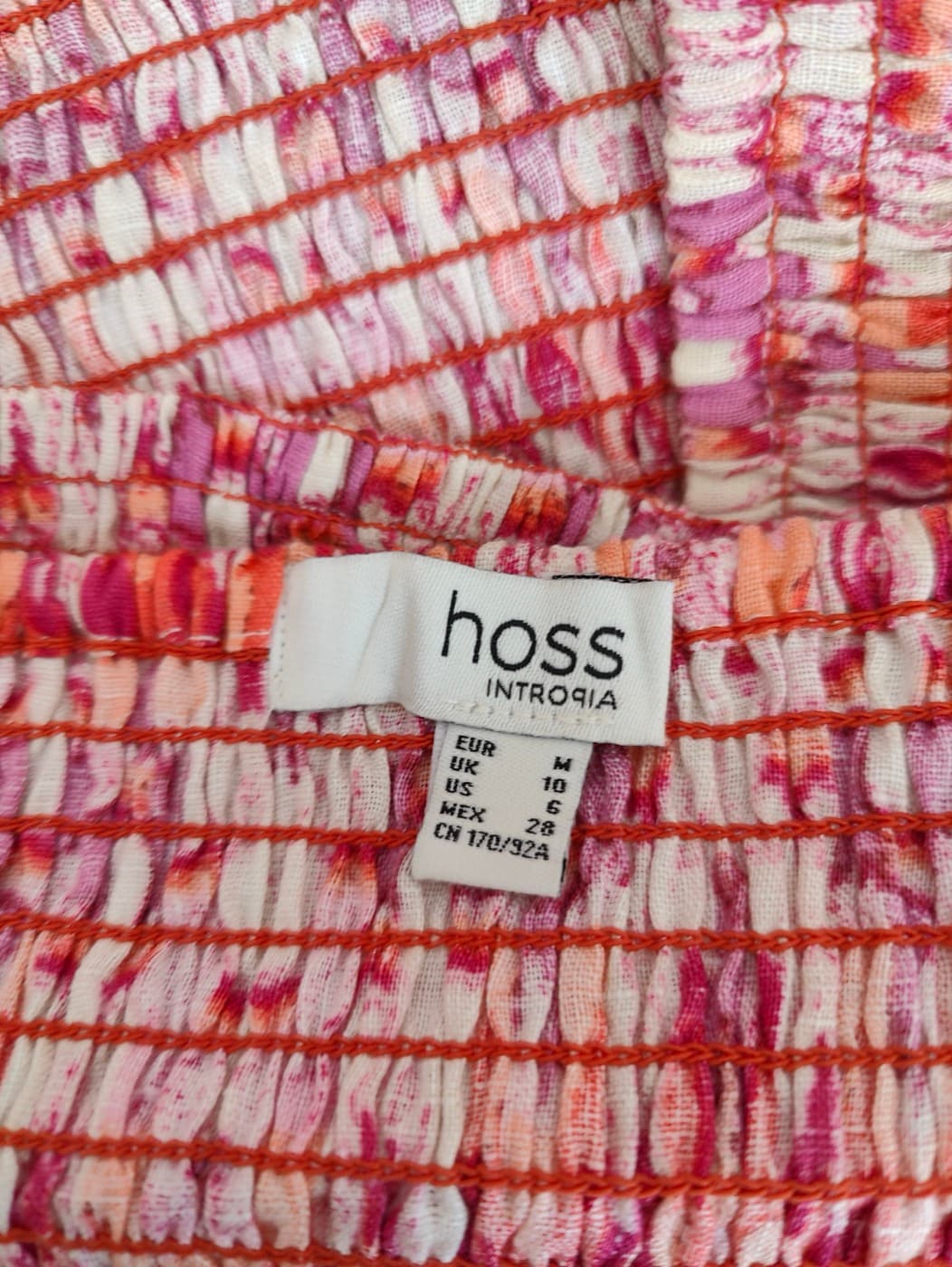 Top Hoss Intropia à imprimé ikat une épaule – Taille M — photo 4