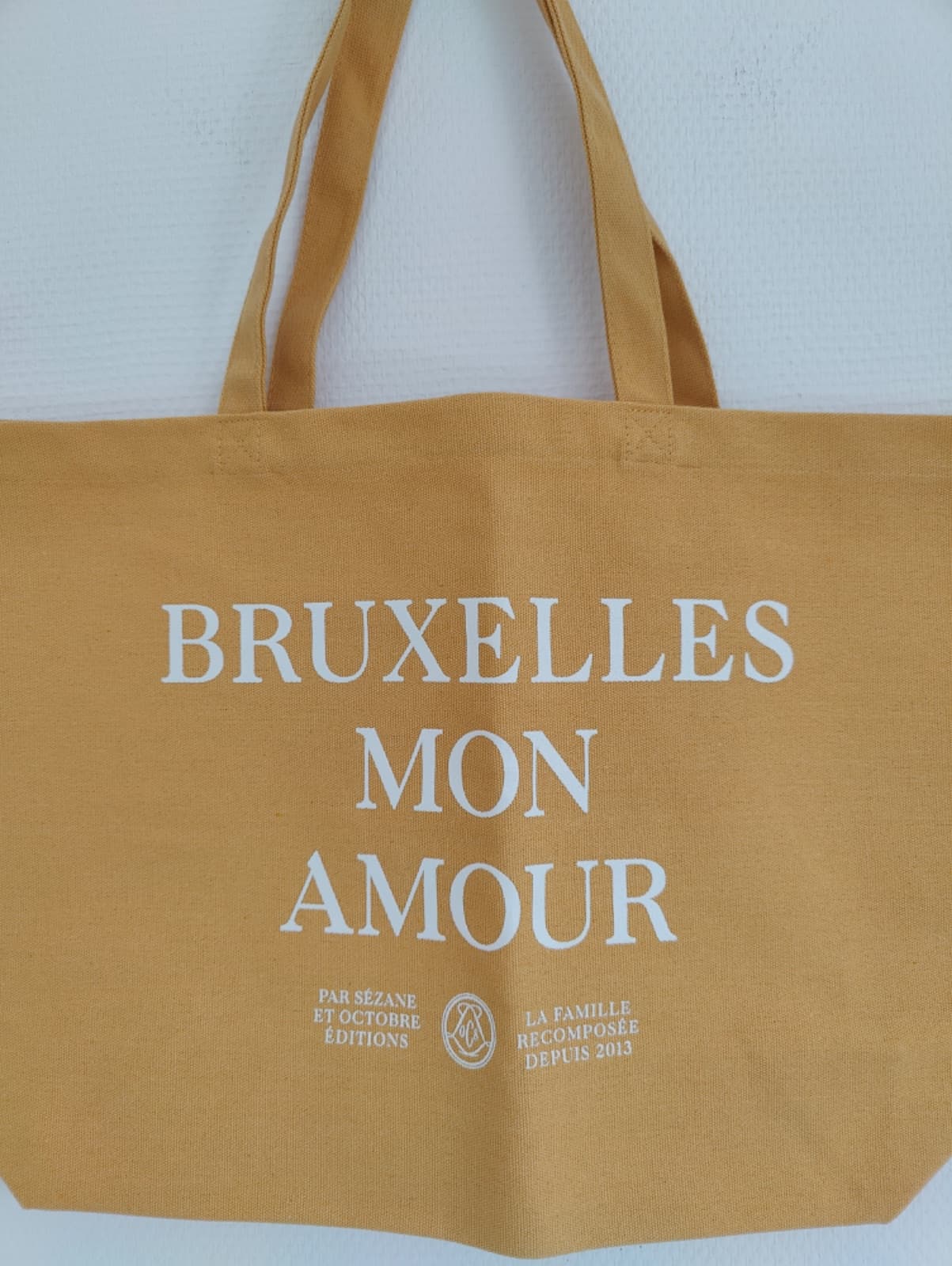 Sac cabas Sézane Bruxelles Mon Amour — photo 3
