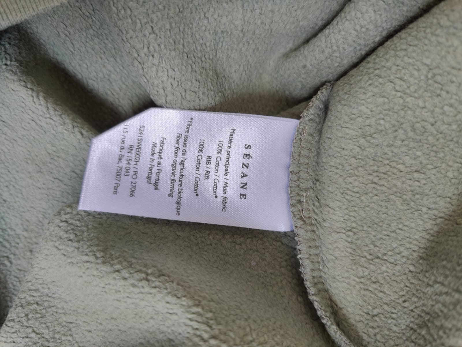 Sweatshirt Sézane x Pangea – Taille M — photo 6