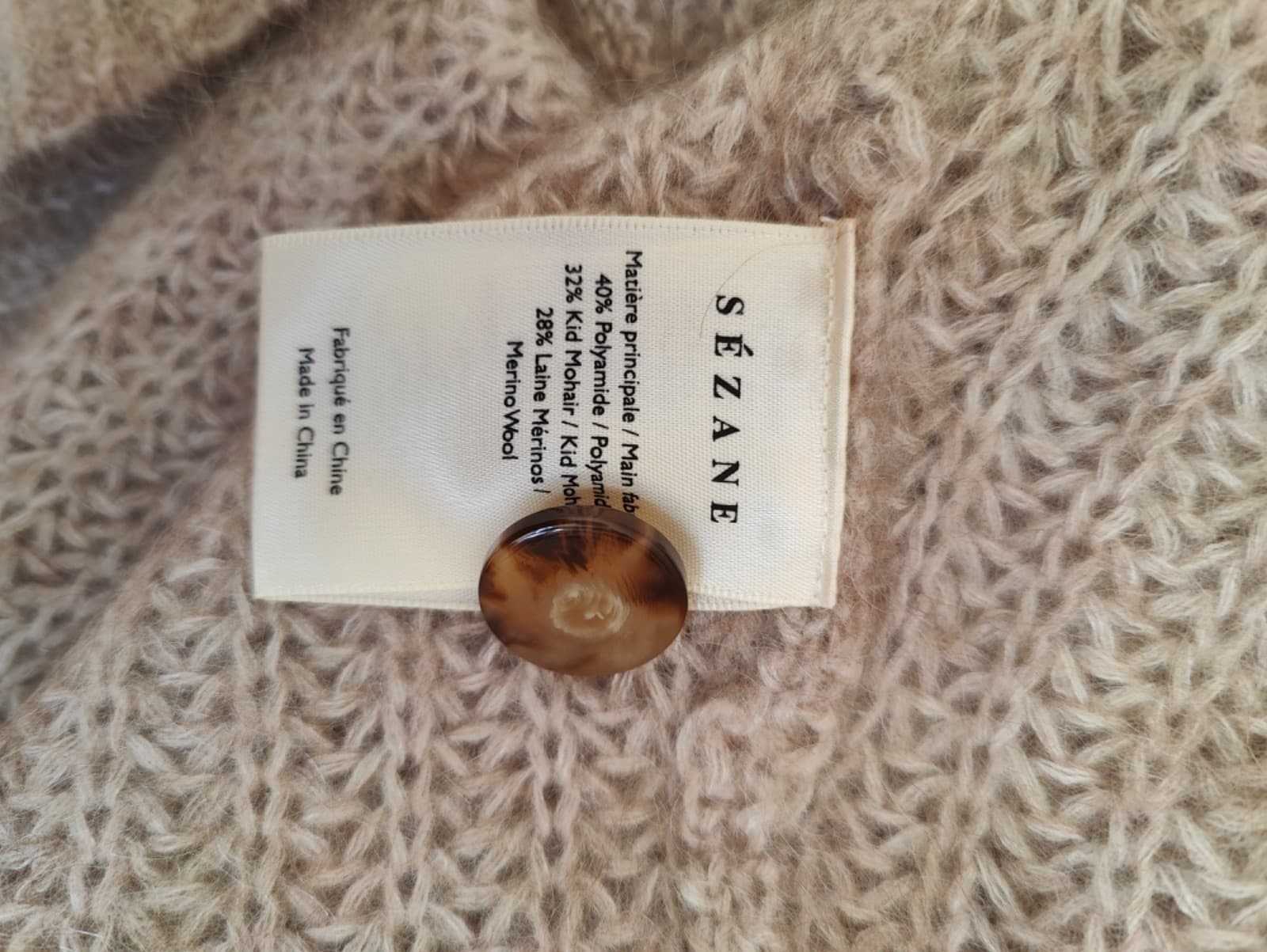 Cardigan Basile Sézane – Taille XXL — photo 7