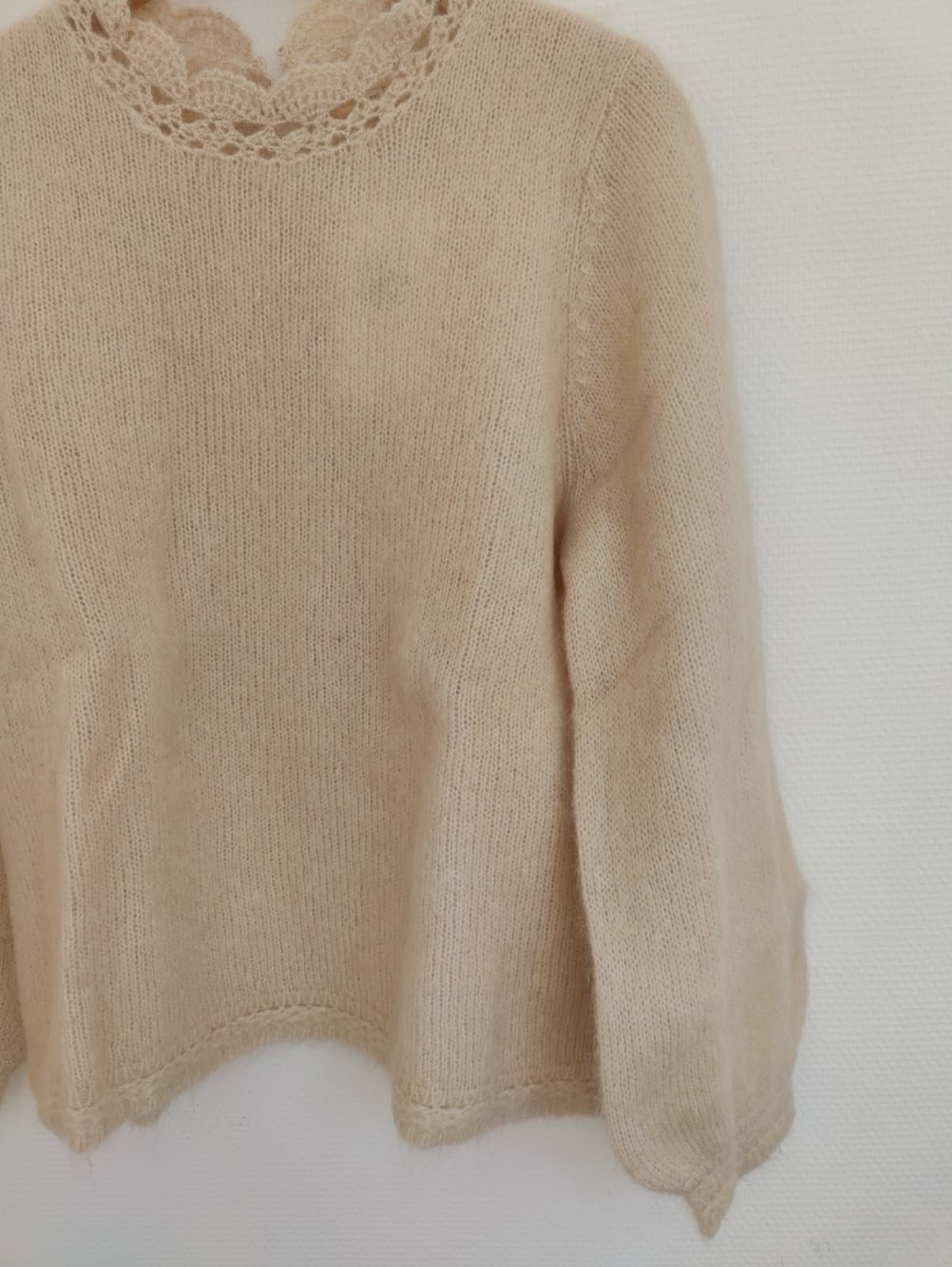 Pull Sézane beige poudré – Taille 3XL — photo 3