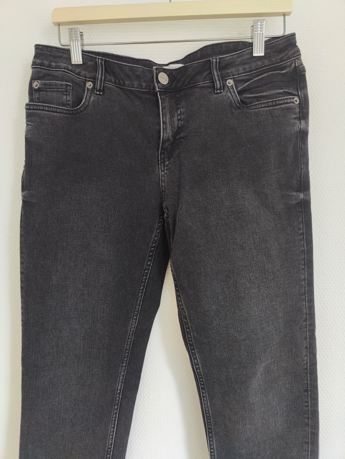 Jean noir délavé Promod – Taille 40 — photo 2