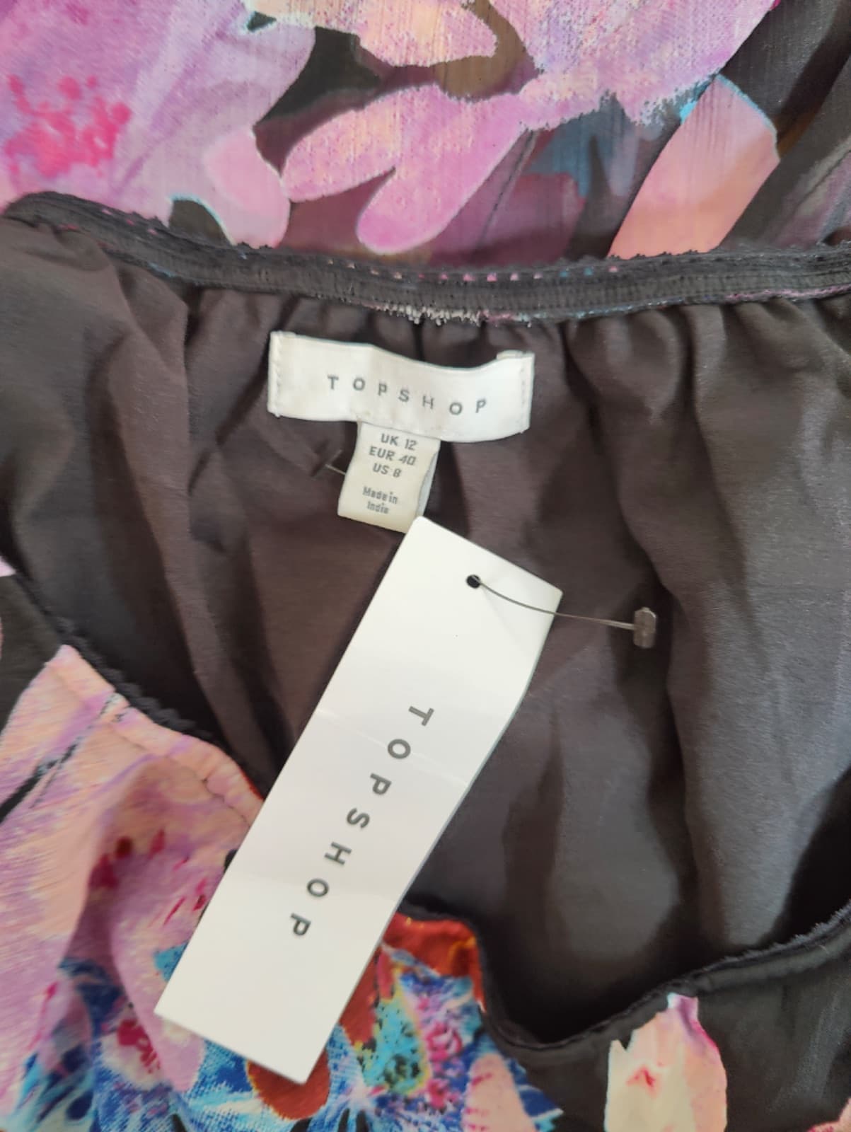 Jupe longue fleurie Topshop – Taille 40 — photo 3