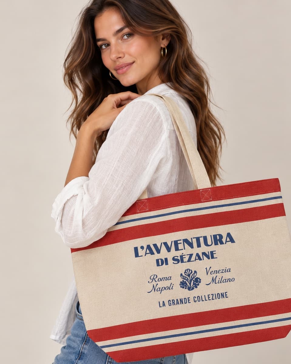 Sac cabas Sézane L'Avventura