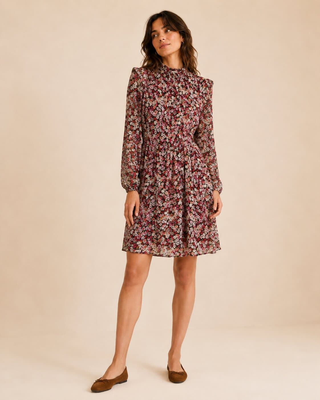 Robe à imprimé floral Mango – Taille XS