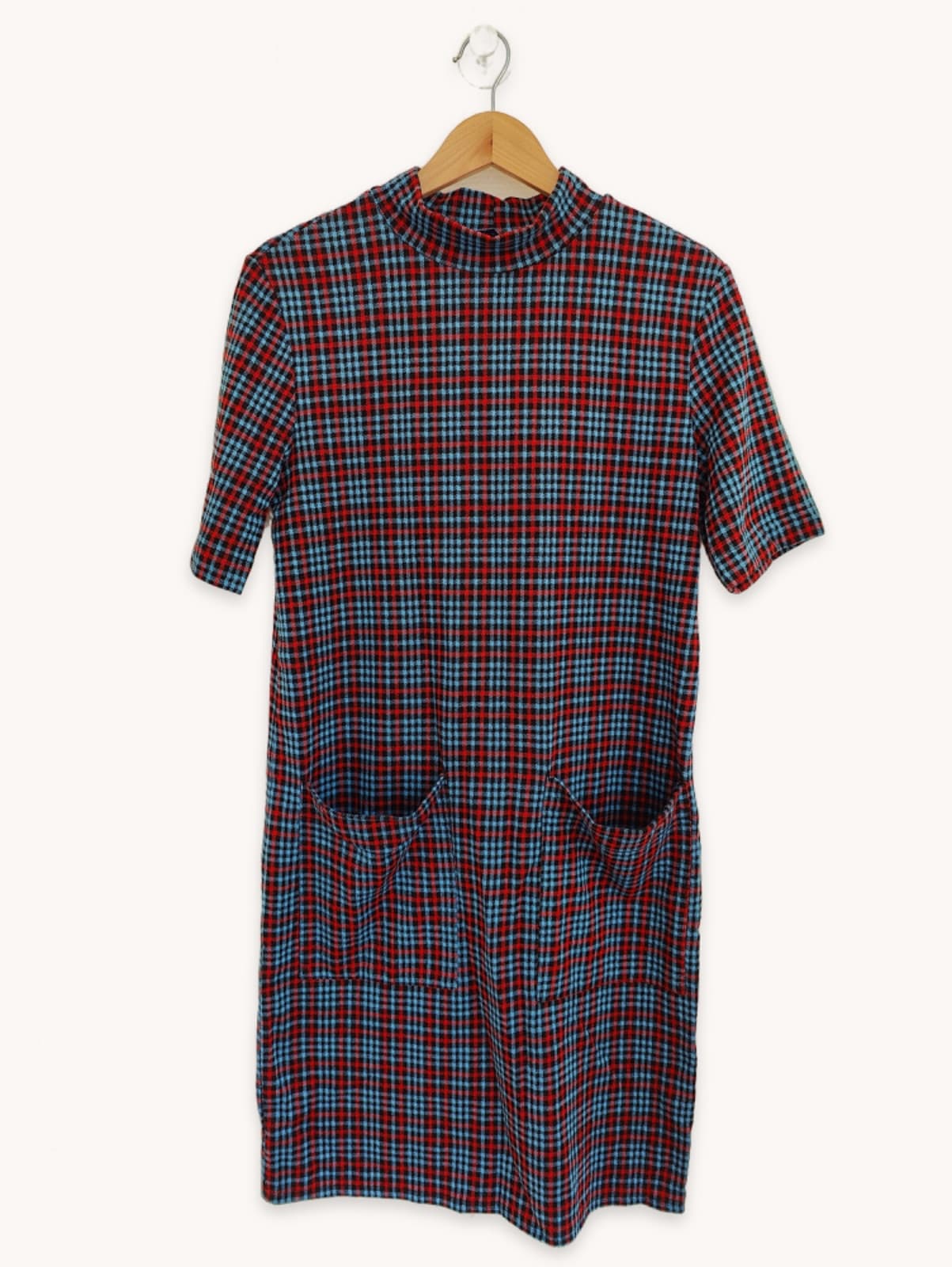 Robe à carreaux avec poches Zara – Taille S — photo 2