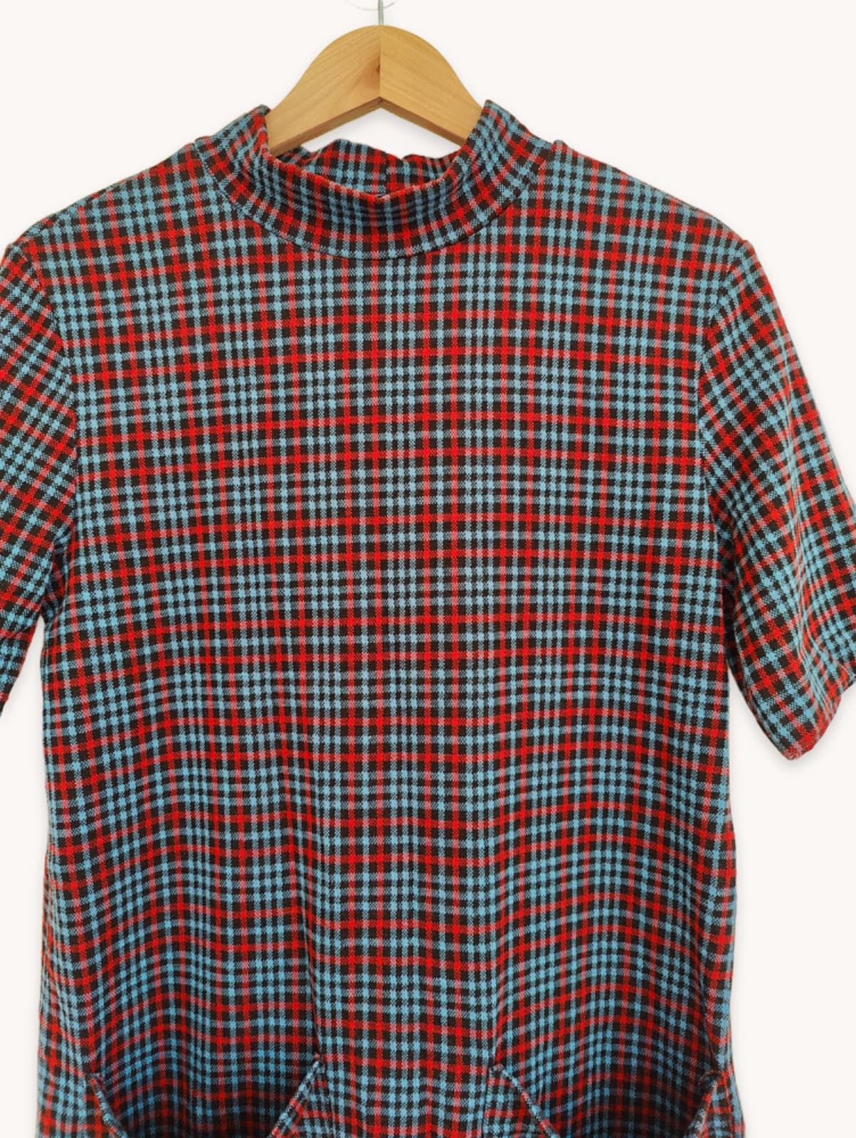 Robe à carreaux avec poches Zara – Taille S — photo 3