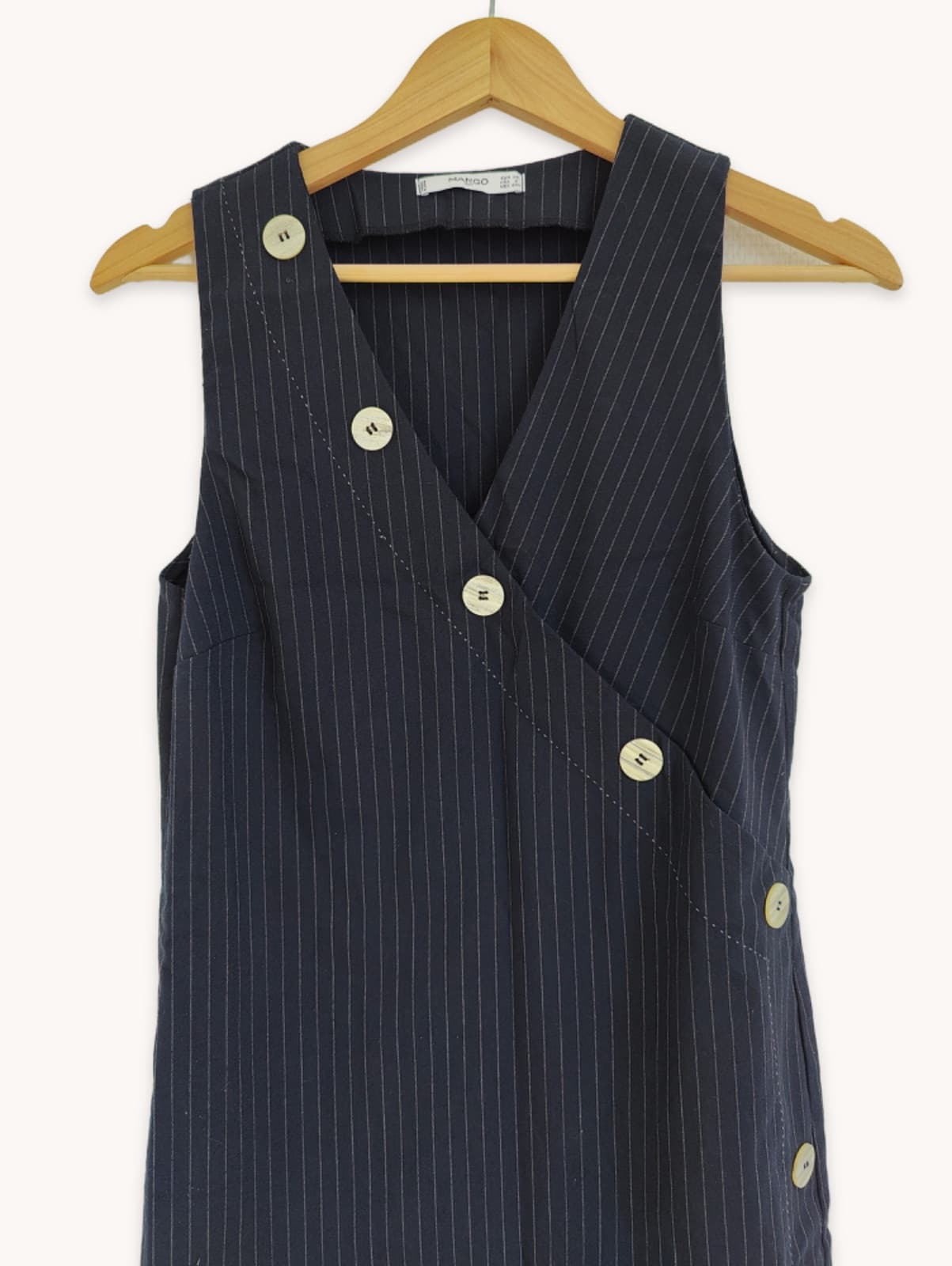 Robe Mango sans manches à fines rayures – Taille XS — photo 3