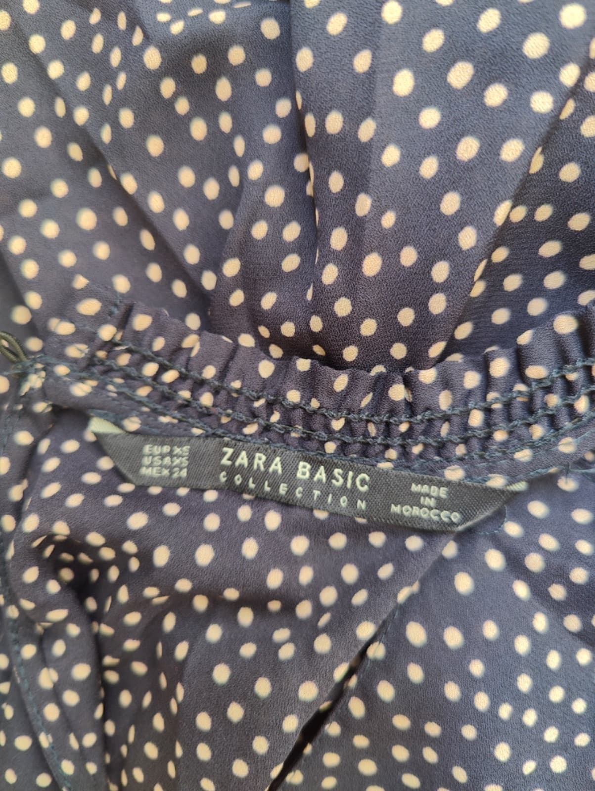 Robe Zara à pois – Taille XS — photo 5
